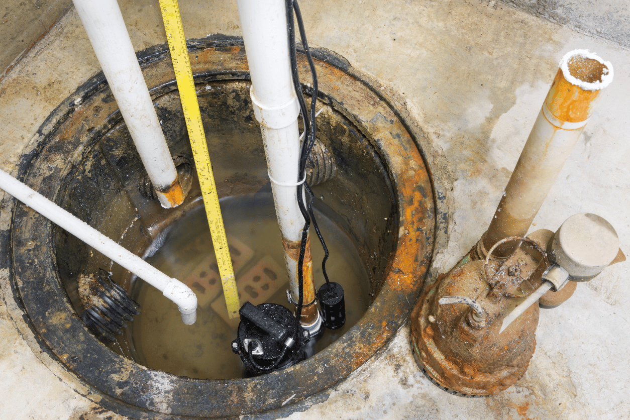 Sump pump installation and repair manchester nh basement